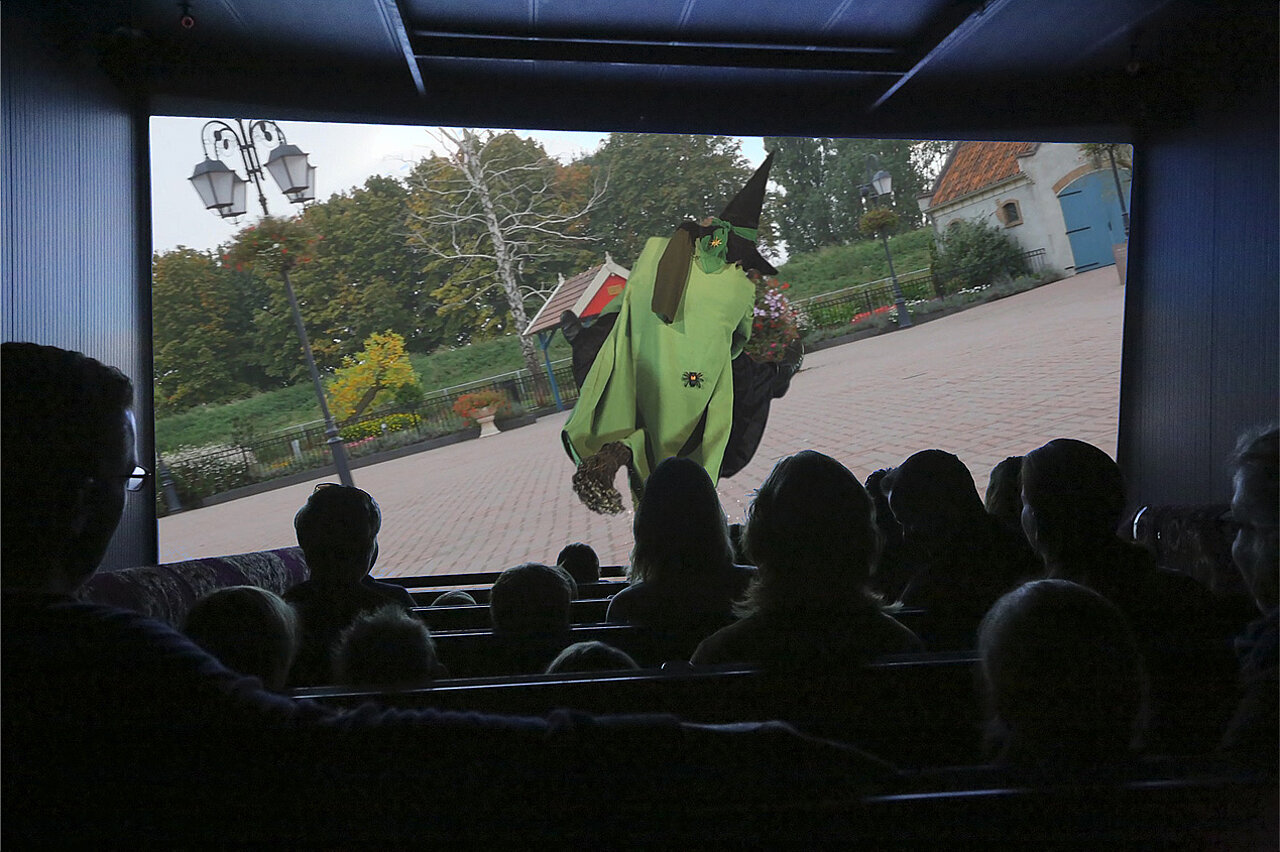 Een fragment uit de hoofdshow