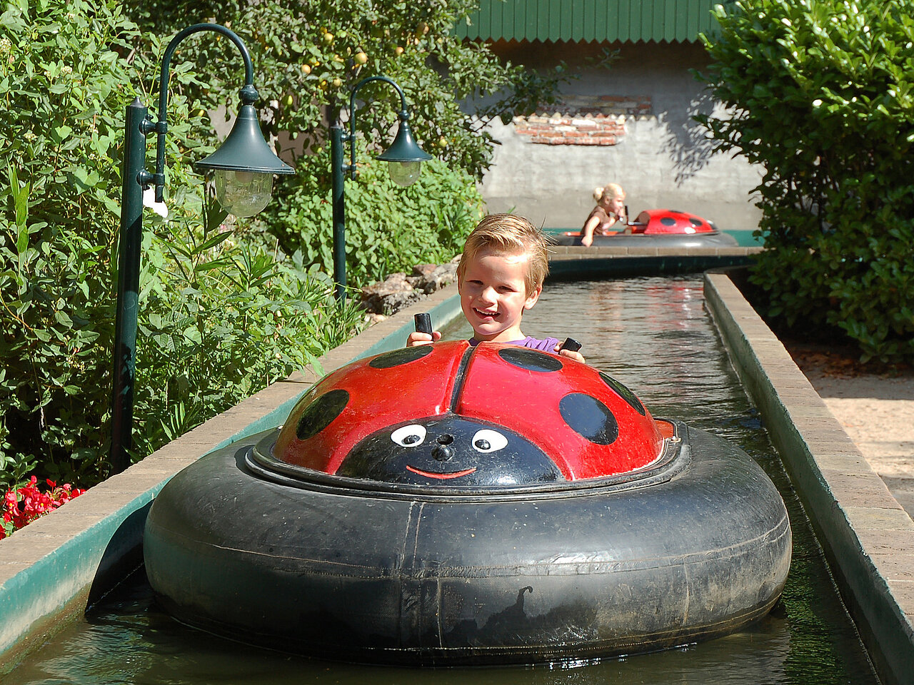 Alleen in een bootje!