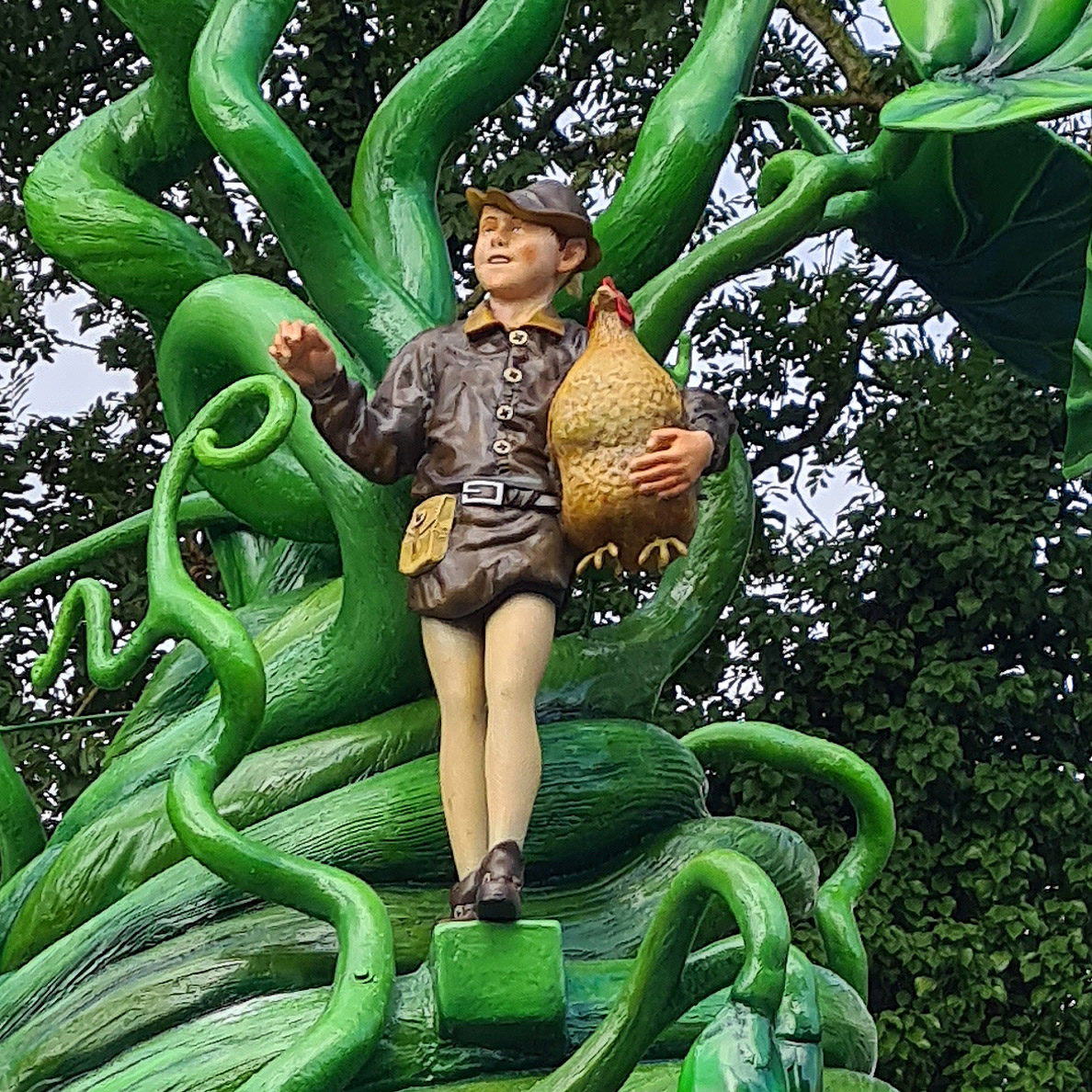 Jaap met de kip met gouden eieren